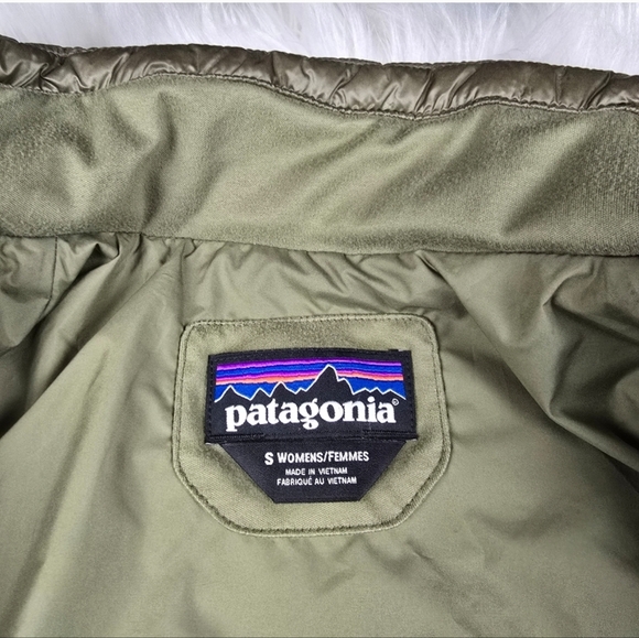 Patagonia Radalie Insulated Quilted Parka Long Coat Size Small - Picture 7 of 14
